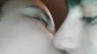 Nengso brunette karo becik susu gadhah jinis lan mengkono bukkake