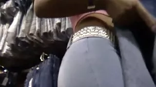Nemen bukkake ing Sepur karo ton saka cum