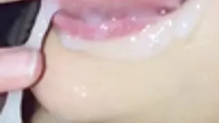 Anal dilat lan bukkake saka gendakan