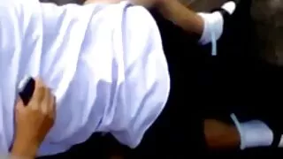 Nggoda Ibu rumah tangga nemu dirtied dening cum